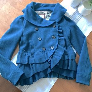 Anthropology Elevenses wool jacket- Beautifully made